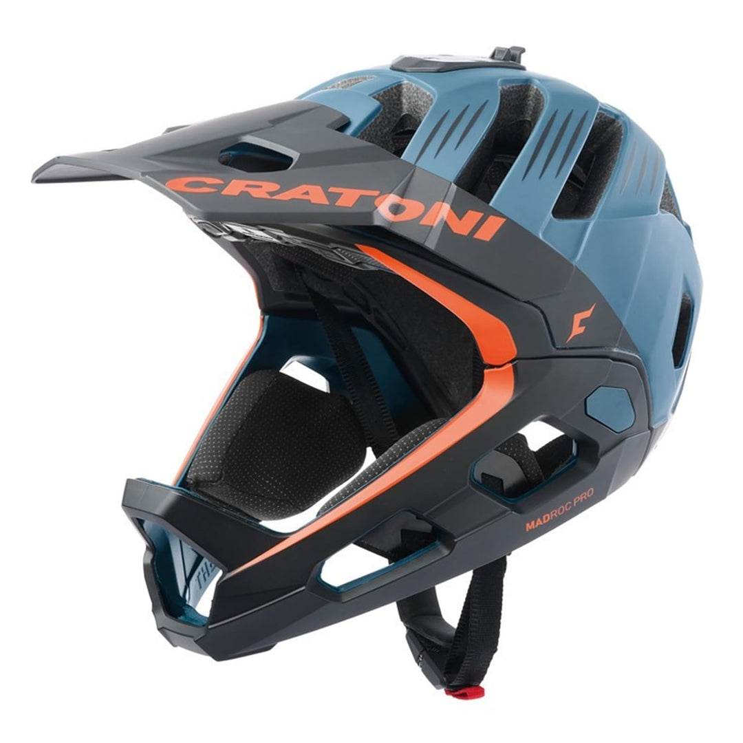 Cratoni MTB-Fahrradhelm Madroc Pro Petrol matt S, S