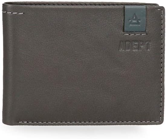 joumma Bags,s.l. Adept MAX Vertical Wallet with Einfache Geldbörse Anthrazit, Einfache Geldbörse Ant