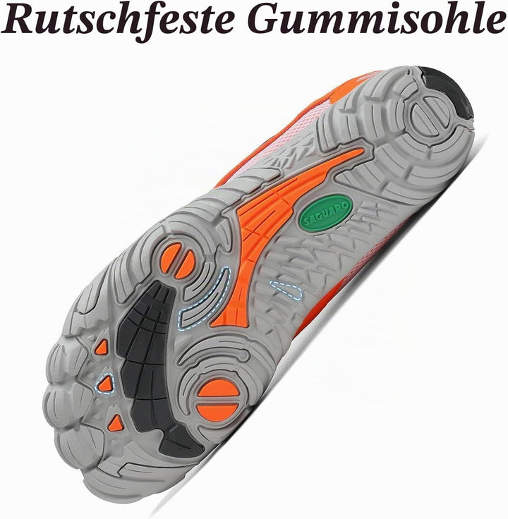SAGUARO Unisex Barfussschuhe Traillaufschuhe Schnell Trocknend Wassersportschuhe, Gr. 36-47 36 EU Ka
