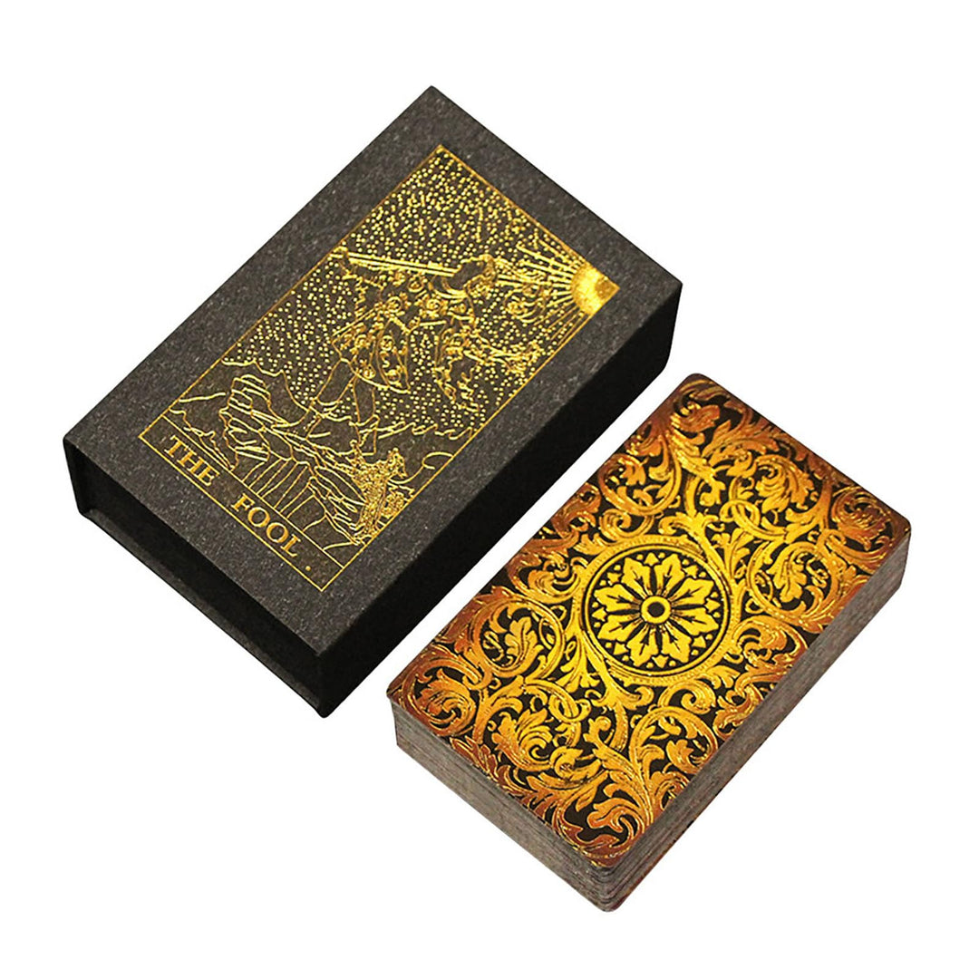 YLME Tarotkarten - Tarot Karten für Anfänger - Wasserdichtes PVC-Material - Tarot Cards - mit Buch -