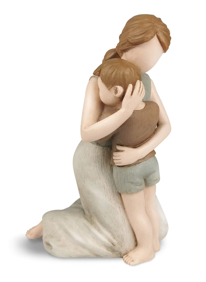 Carracci Mutter und Sohn Figuren, die grössten Bond Mutter und Sohn Statuen, Skulpturen handgemalte