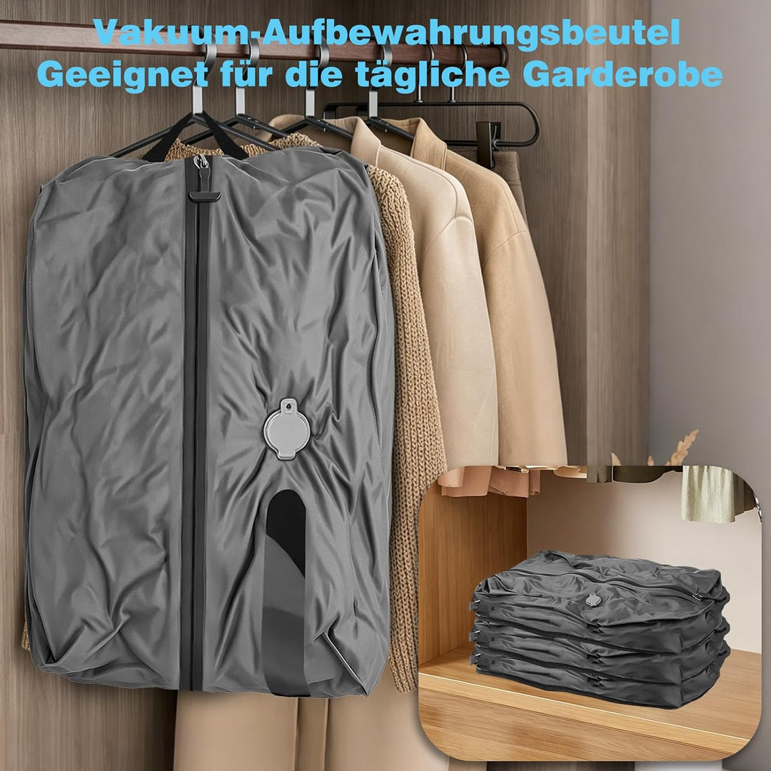 Vakuumbeutel für Kleidung Reise, 17L TPU vakuumbeutel mit IP67 Wasserdicht, reise vakuumbeutel mit R