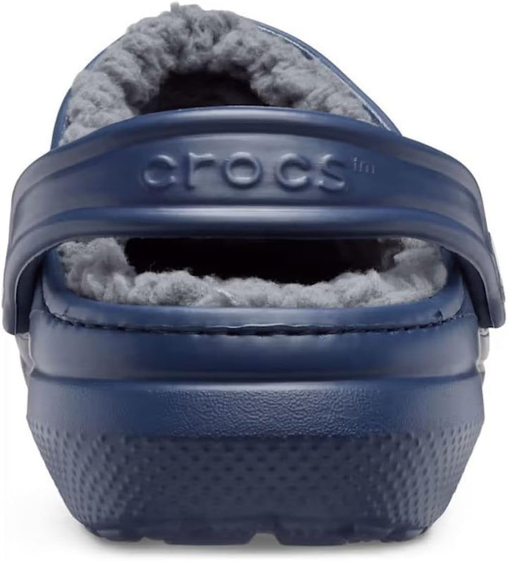 Crocs Unisex Classic Lined ClogClogs 36/37 EU Navy Charcoal, 36/37 EU Navy Charcoal