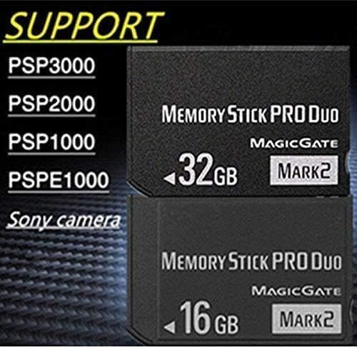 Memory Stick Pro Duo Speicherkarte Thumb Drive Flash Drive Bulk für Kamera, SLR, PSP (32 GB)