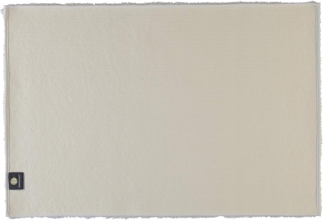 Rhomtuft Badteppiche Square Weiss - 01 80x160 cm, 80x160 cm