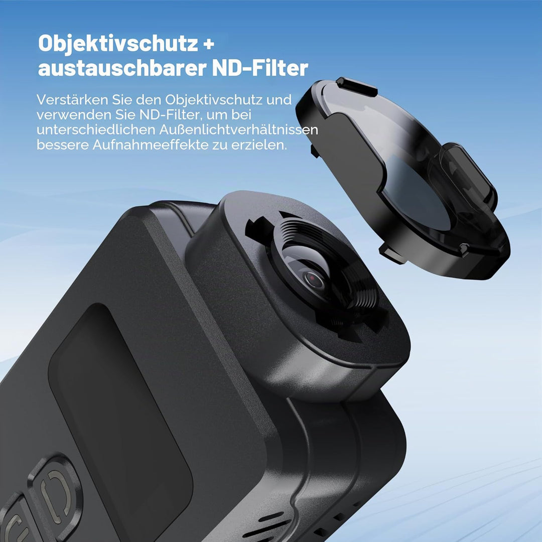 RunCam 6 4K FPV Action Kamera, Mini HD Video Cam mit EIS & GyroFlow HDMI PWM unterstützt für RC Flug