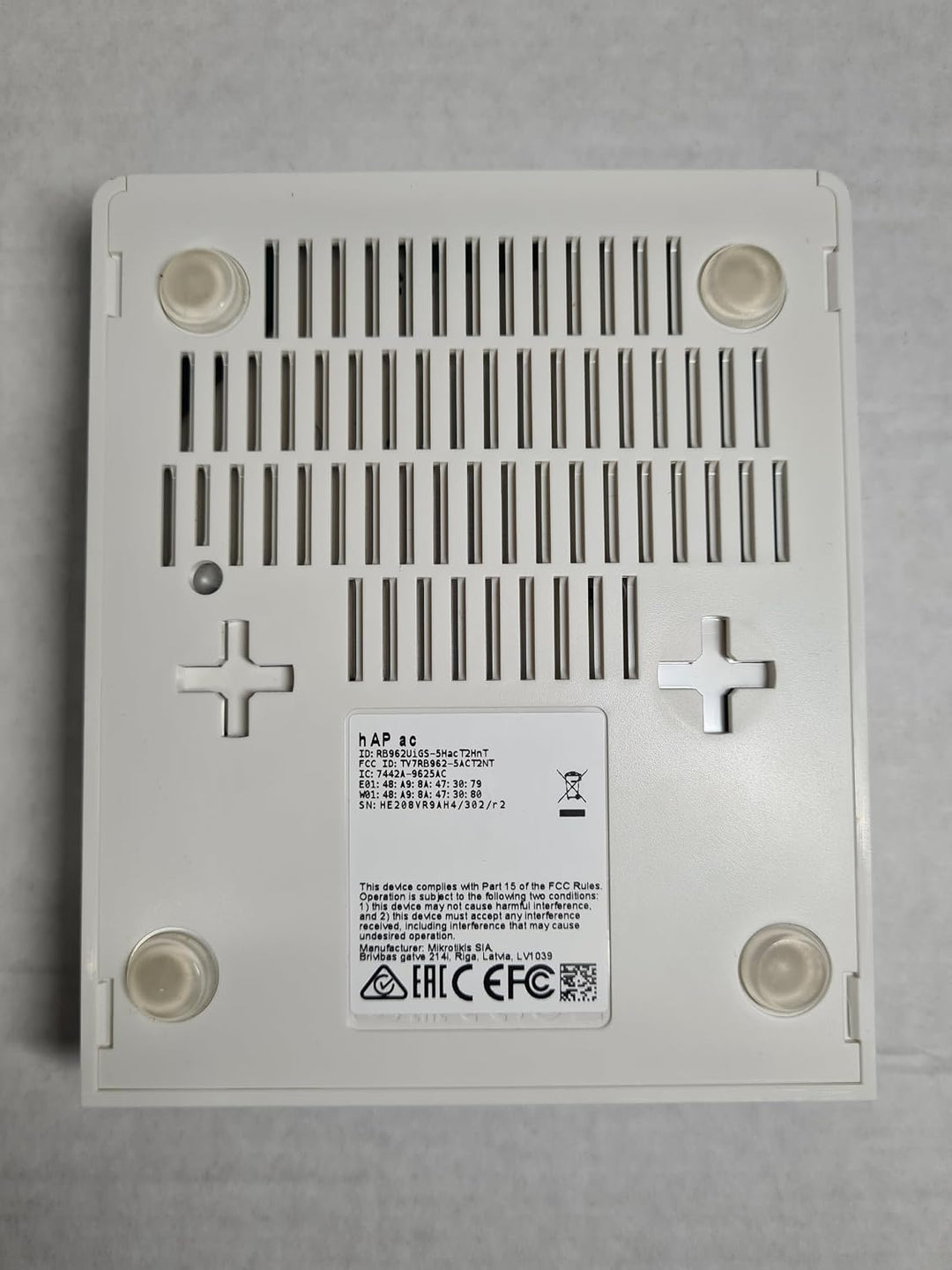 MikroTik hAP AC Single, Single