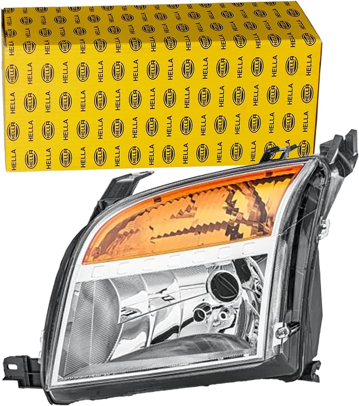 HELLA 1ED 247 026-251 Halogen-Hauptscheinwerfer - links - für u.a. Ford Fusion (Ju_) Links (Fahrerse