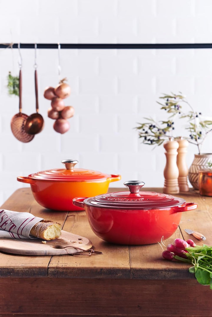 Le Creuset Signature La Marmite aus Gusseisen, Ø 26 cm, Für alle Herdarten und Induktion geeignet, V