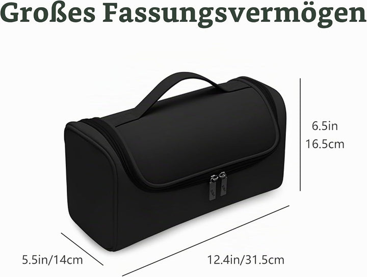 Reisetasche für Haartrockner, Tragbare Aufbewahrungstasche für Haartrockner mit Aufhängehaken, Wasse
