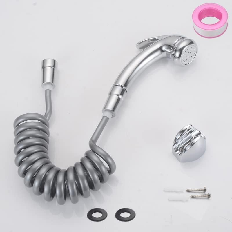Duschkopf Hochdruck-Handbrause-Set mit Auslöser, Bidet Handbrause für Toilette, 1/2-Zoll-Gewinde, Ch