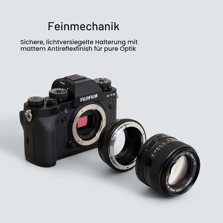 Urth Objektivadapter: Kompatibel mit Canon FD Objektiv und Fujifilm X Kameragehäuse, Canon FD