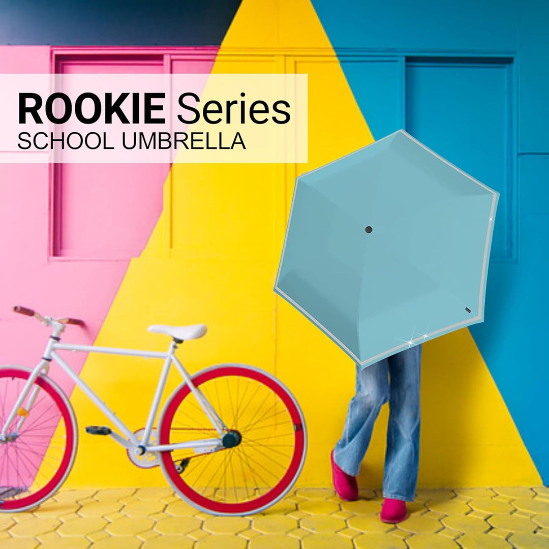 Knirps Rookie manual Kinder Regenschirm capri, 90 cm, Capri
