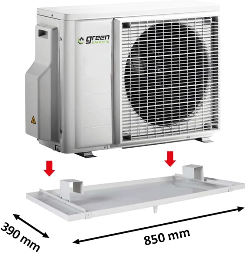 3S SuperSamaStore Universelle Kondensat-Auffangwanne/Tropfschale für Aussengerät von Klimaanlagen, V