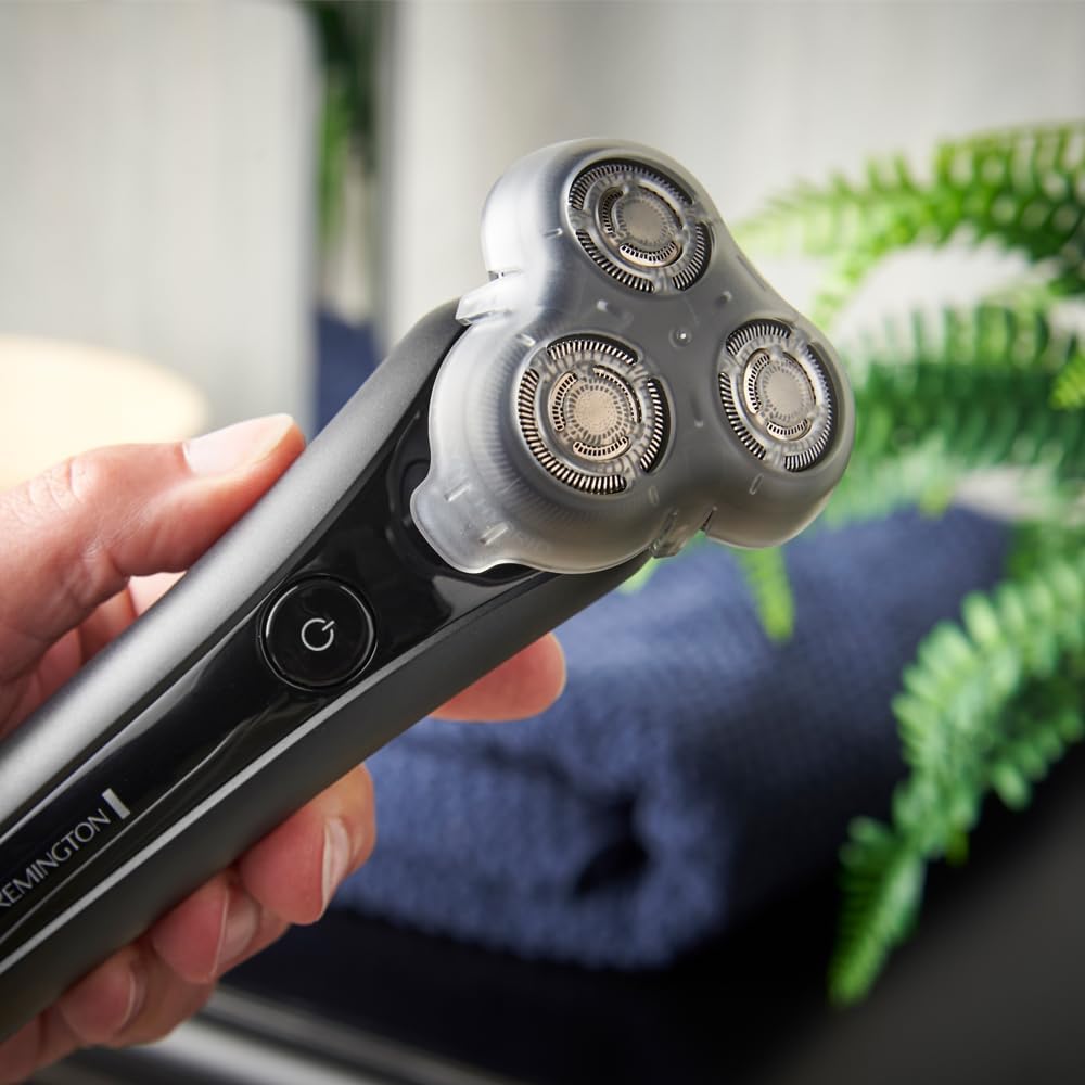 Remington Rasierer Herren Elektrisch [SynX Hybrid Schneidesystem: Rotation & Folienrasierer, Nass-&T