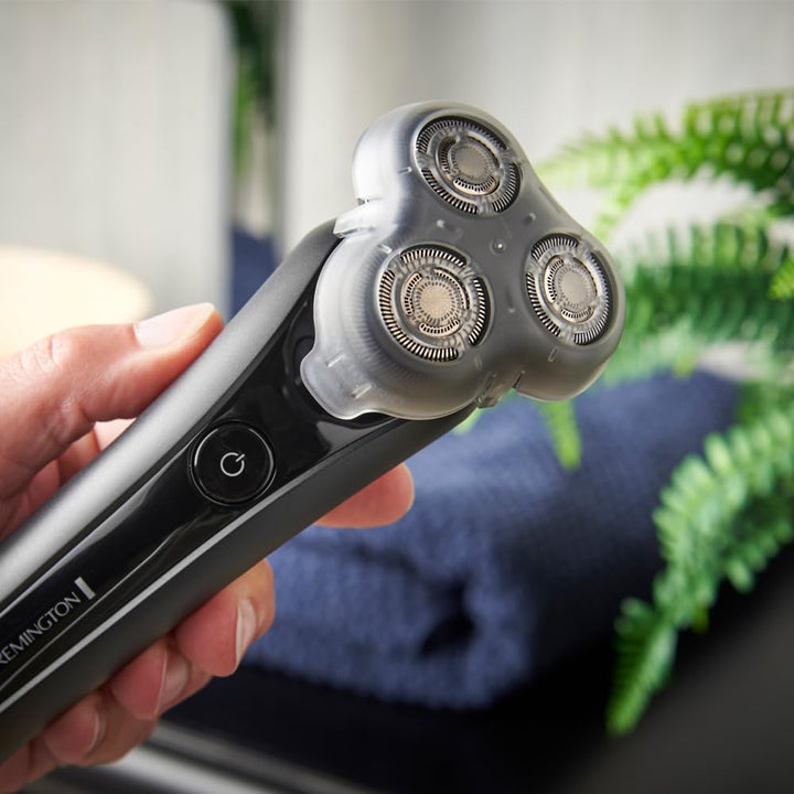 Remington Rasierer Herren Elektrisch [SynX Hybrid Schneidesystem: Rotation & Folienrasierer, Nass-&T