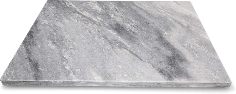 MamboCat Marmor Schneidebrett 30 x 40 cm hitzebeständige Steinplatte I Deko Käseplatte rechteckig I