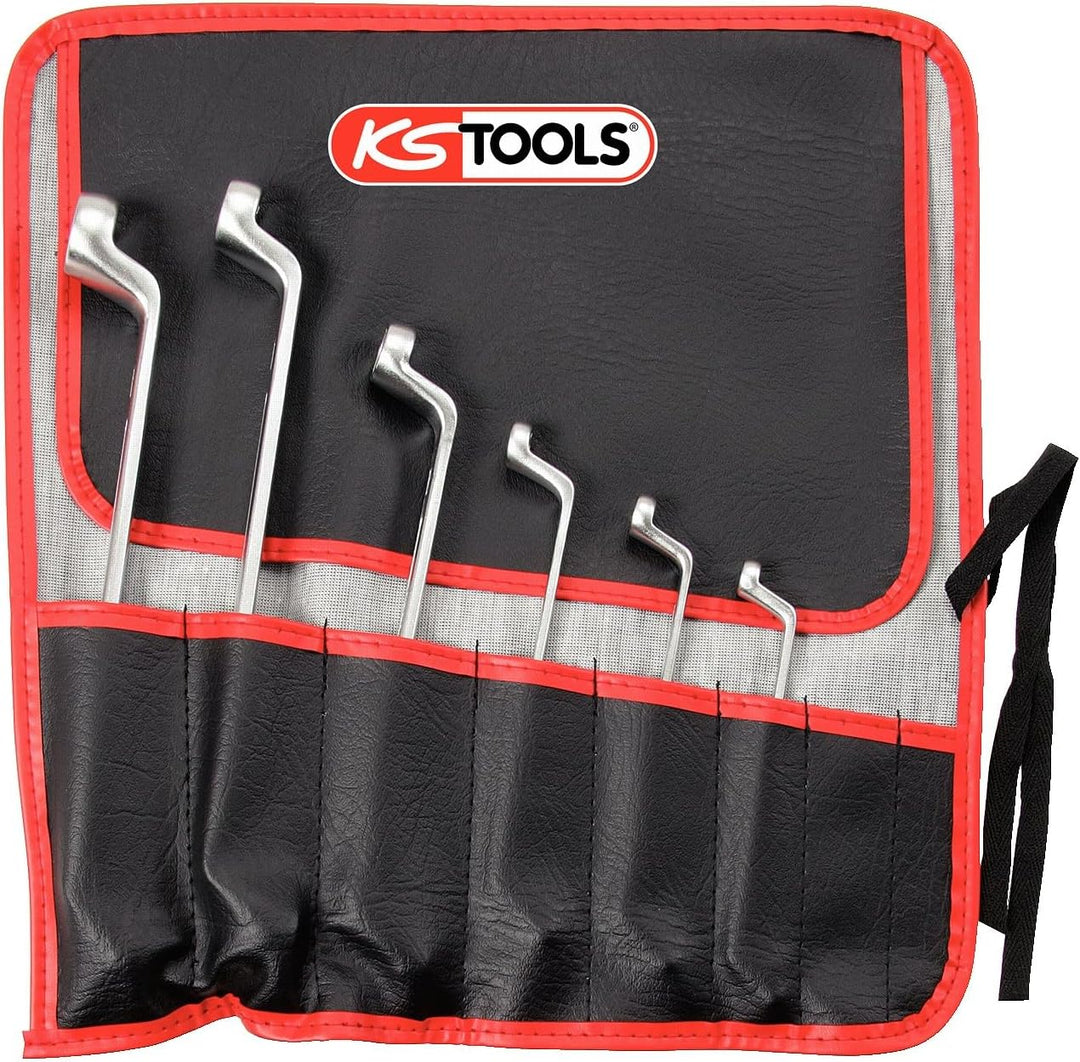 KS Tools 911.0360 CLASSIC Doppel-Ringschlüssel-Satz TX-E, gekröpft, 6-tlg.
