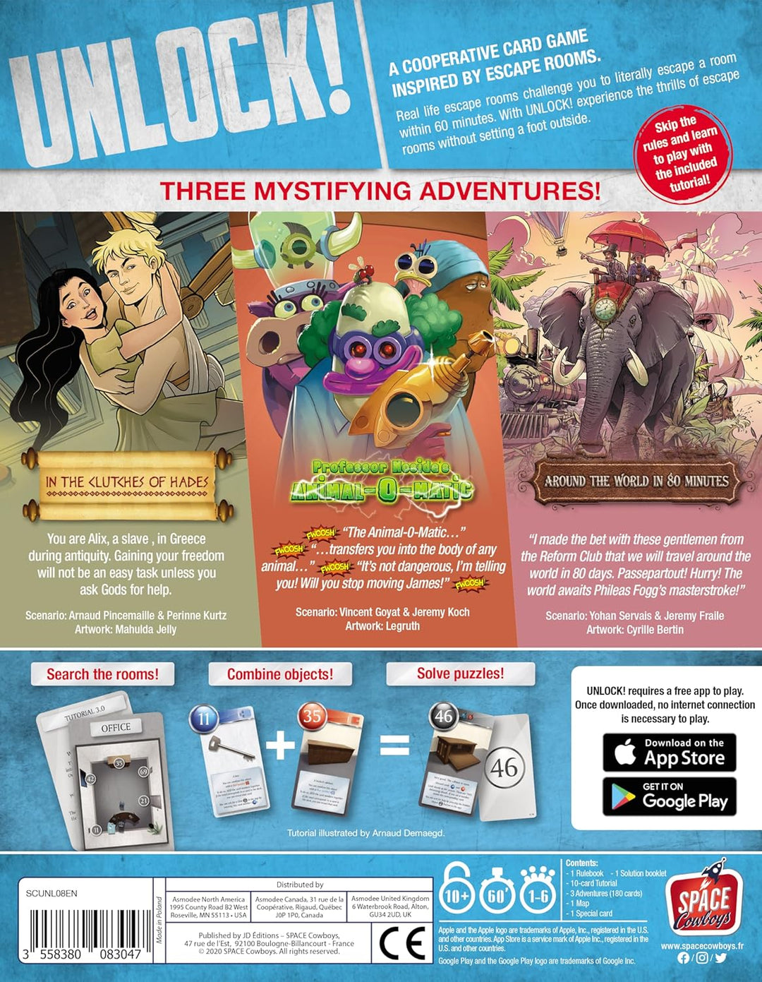 Space Cowboys Unlock 8! Mythic Adventures Mixed Colour Entsperren Sie 8! - Mythic Adventures, Entspe
