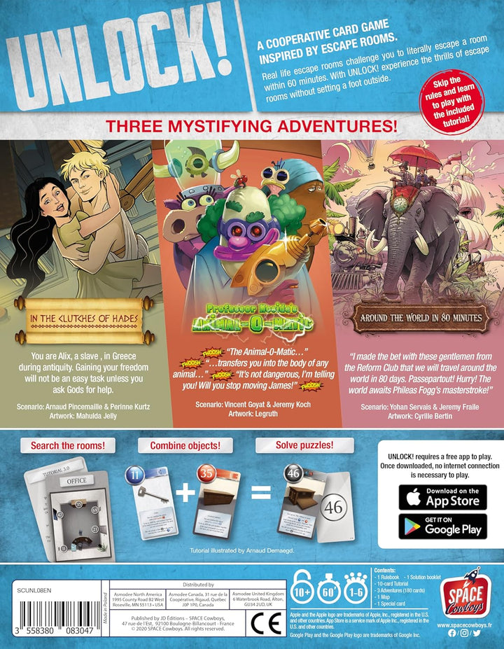 Space Cowboys Unlock 8! Mythic Adventures Mixed Colour Entsperren Sie 8! - Mythic Adventures, Entspe