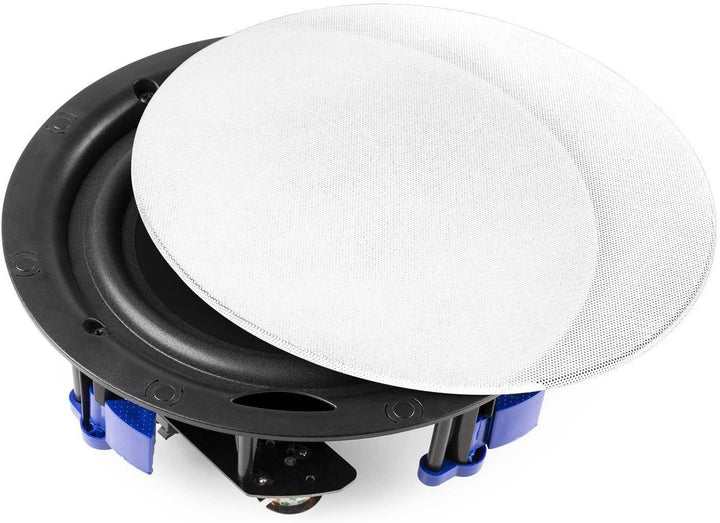 Powerline A50BSet Audio-Wandverstärker mit 2 Deckenlautsprechern 2er Set black, 2er Set black