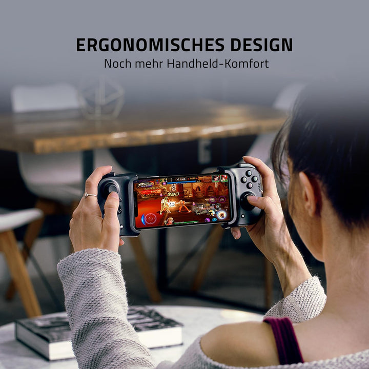 Razer Kishi für iPhone - Smartphone Gaming Controller (Lightning-Anschluss, Ergonomisches Design, In