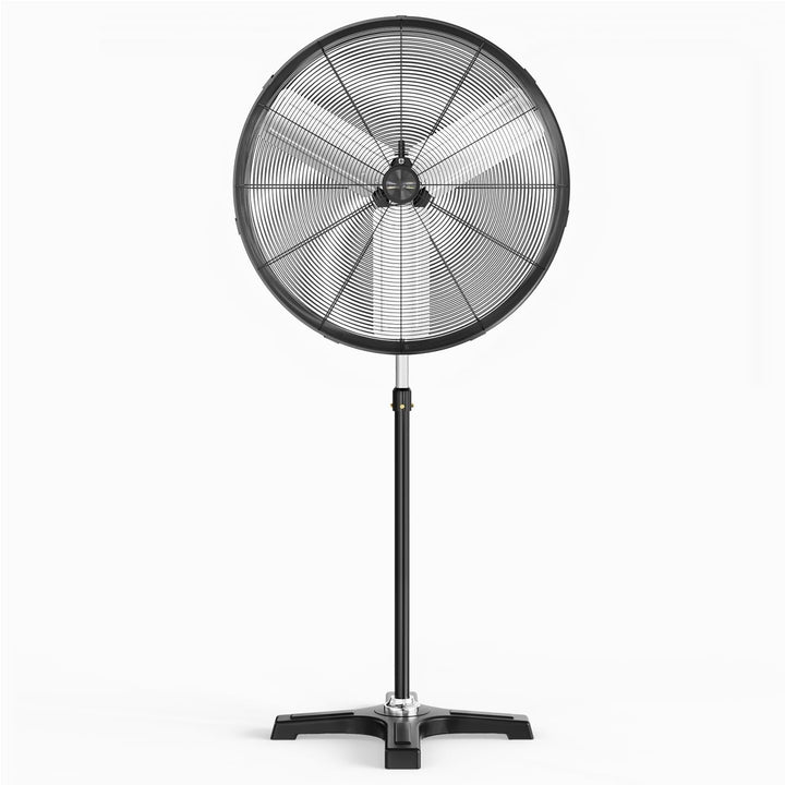 LEADZM Industrieventilator 80cm 14000m³/h 80° Oszillation | Höhenverstellbar, 3 Stufen starker Lufts