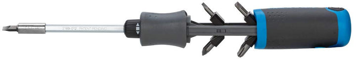GEDORE Magazin-Schraubendreher 2169-012 SilentGEAR mit geräuschloser Knarrenfunktion Mit Bit-Magazin