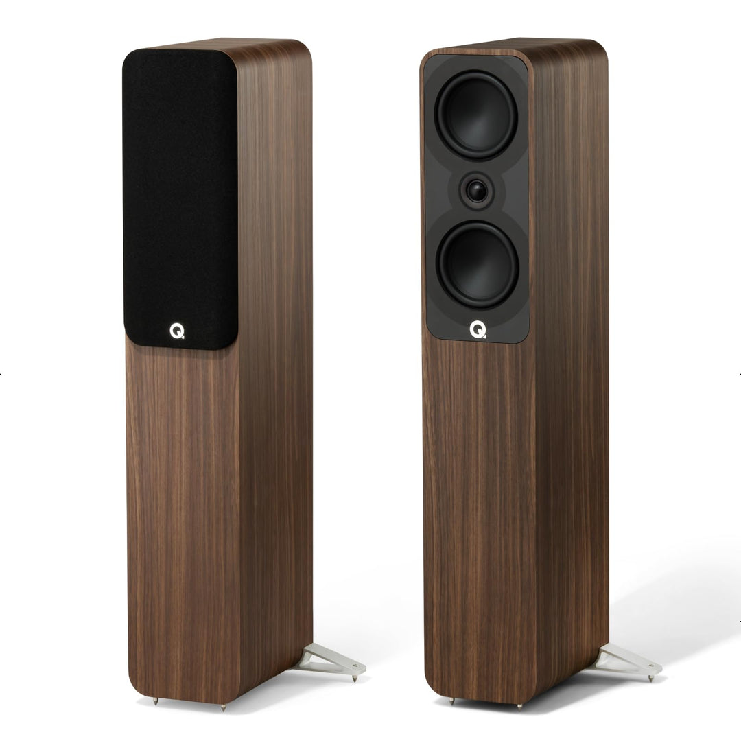 Q Acoustics 5040 Standlautsprecher Santos Palisander (Einzellautsprecher) - 2 x 5 Mittel-/Bass-Treib