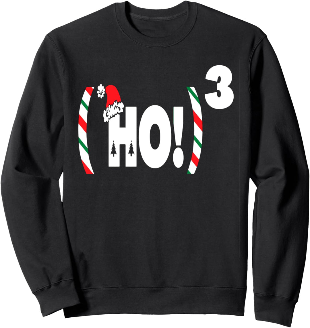 Lustige Weihnachts-Weihnachtsmänner Ho Ho Ho Ho3 Design 2 Sweatshirt