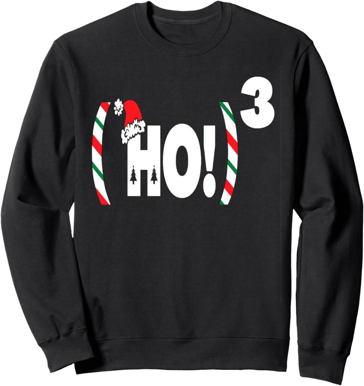 Lustige Weihnachts-Weihnachtsmänner Ho Ho Ho Ho3 Design 2 Sweatshirt