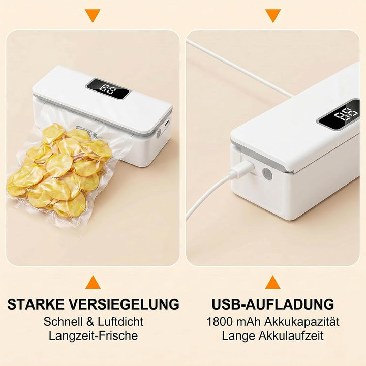 Mini Folienschweissgerät, Tüten Schweissgerät, Mini Beutelverschliesser, Tüten Versiegler, Tragbares