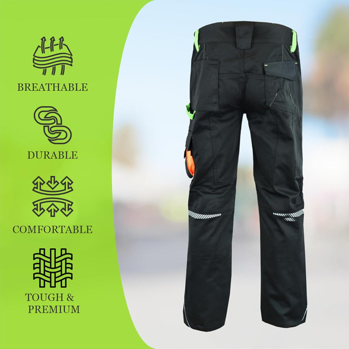 MS9 Herren Cargo-Arbeitshose, Arbeitshose, Jeans 1145 30W / 30L, 30W / 30L