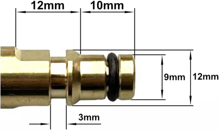 M&M Smartek Quick-Click - Quick Connect Adapter passend für Hochdruckschläuche mit M22 x 1,5 IG - Fü