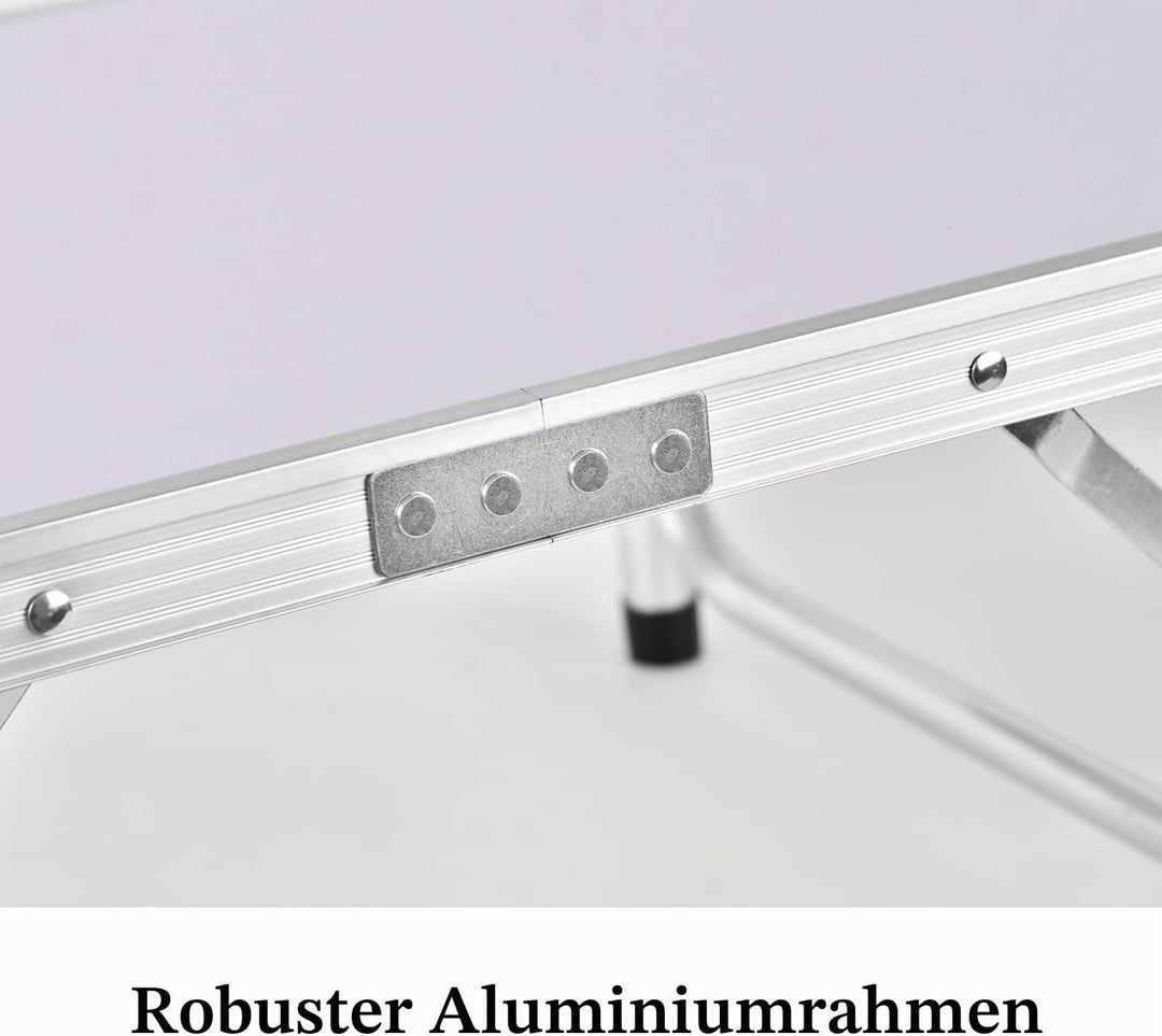 60 cm grosser Klapptisch, tragbar, kleiner Camping-Picknicktisch, Garten, Outdoor, klappbarer Esstis
