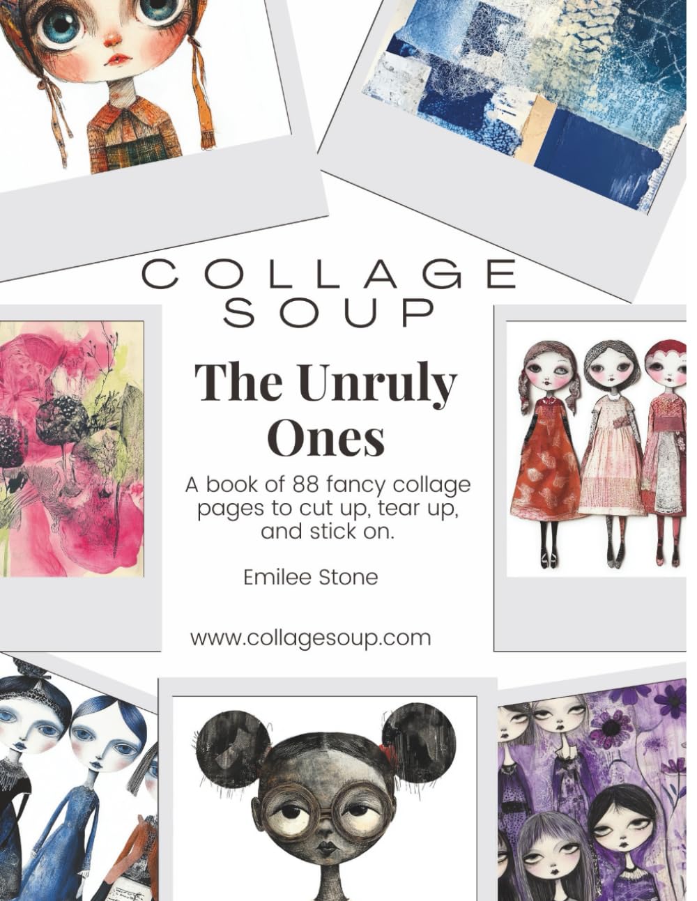 The Unruly Ones by Collage Soup | Rebellious, Bold, Cute Collage Imagery & Creative Elements: A fun