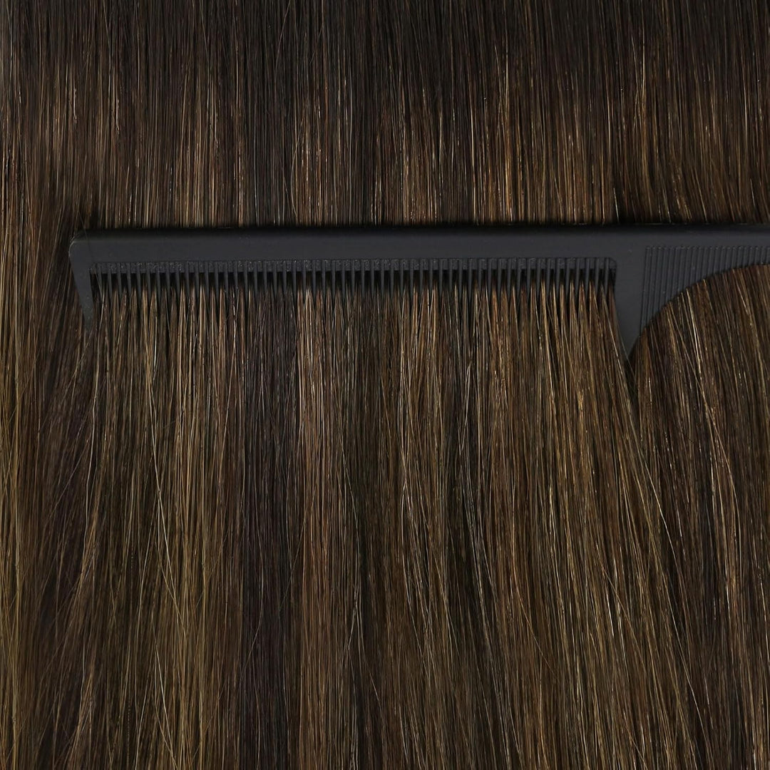 Ugeat Tape Hair Extensions Echthaar 2.5g/Stücke*20Stücke Unsichtbare Haarverlängerung Tape Extension