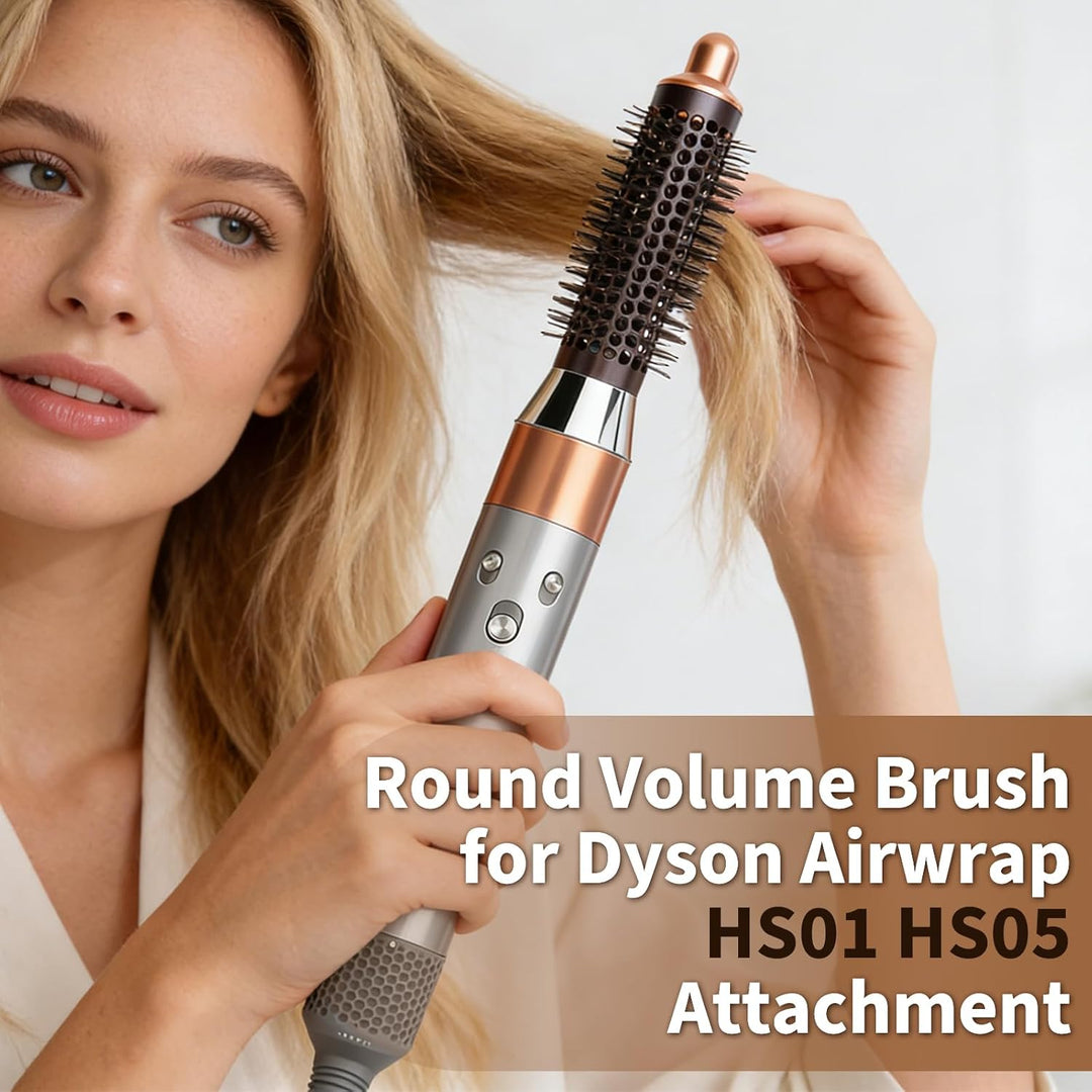 Runde Volumenbürste für Dyson Airwrap HS01 HS05 Aufsätze, 20 mm Rundbürste für Dyson Airwrap Zubehör