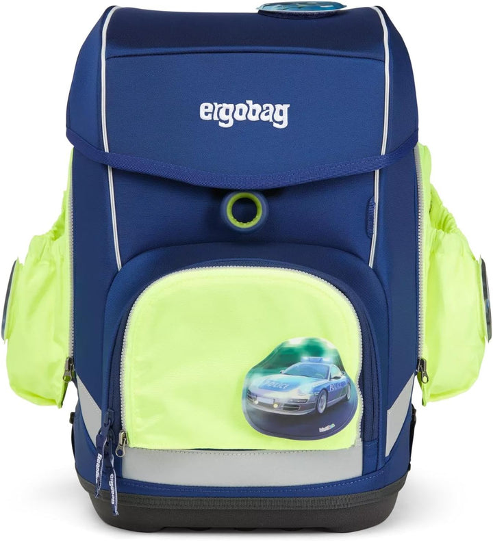ergobag pack Seitentaschen Zip Set Sichtbarkeits-Set mit Seitentaschen, pack, cubo und cubo light ge