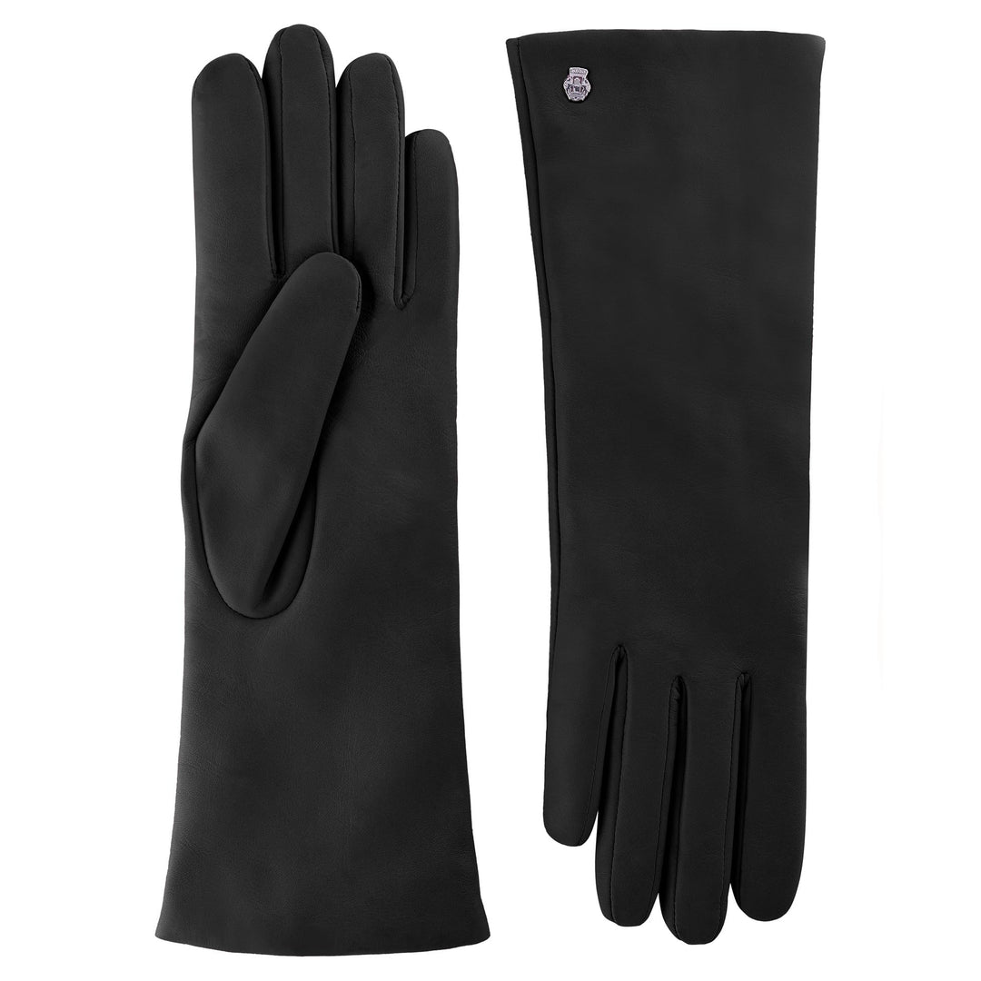 Roeckl Damen Handschuh Edelklassiker Kaschmir (lang) 7.5 Schwarz (Black 000), 7.5 Schwarz (Black 000