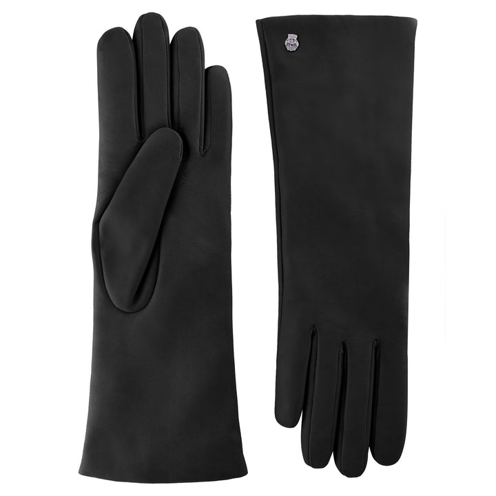 Roeckl Damen Handschuh Edelklassiker Kaschmir (lang) 7.5 Schwarz (Black 000), 7.5 Schwarz (Black 000