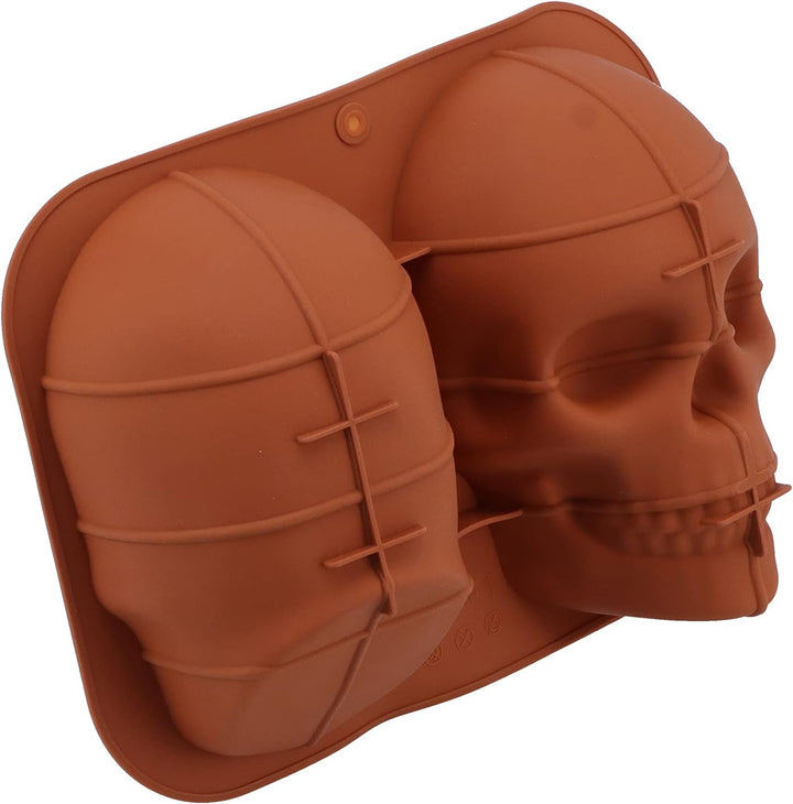 3D-Kuchenform in Totenkopfform Für Selbstgemachte Kuchendekoration Und Backen