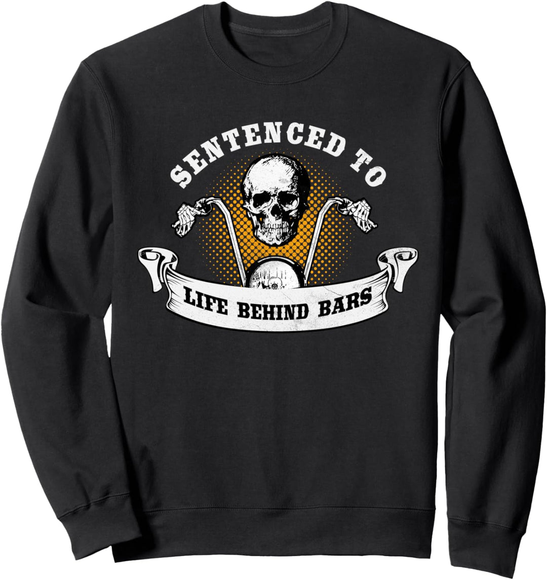 Biker Gear Motorrad schenkt Leben hinter Gittern Sweatshirt
