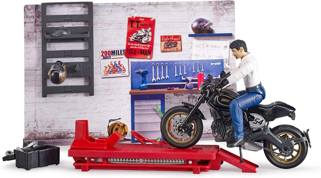 bruder bworld Motorradwerkstatt / 62101