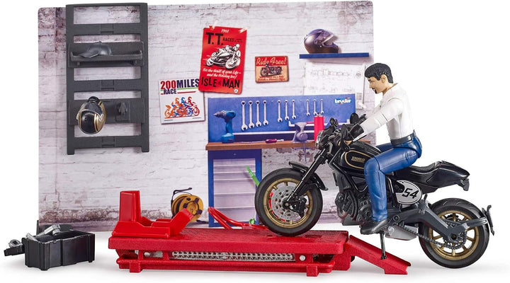 bruder bworld Motorradwerkstatt / 62101
