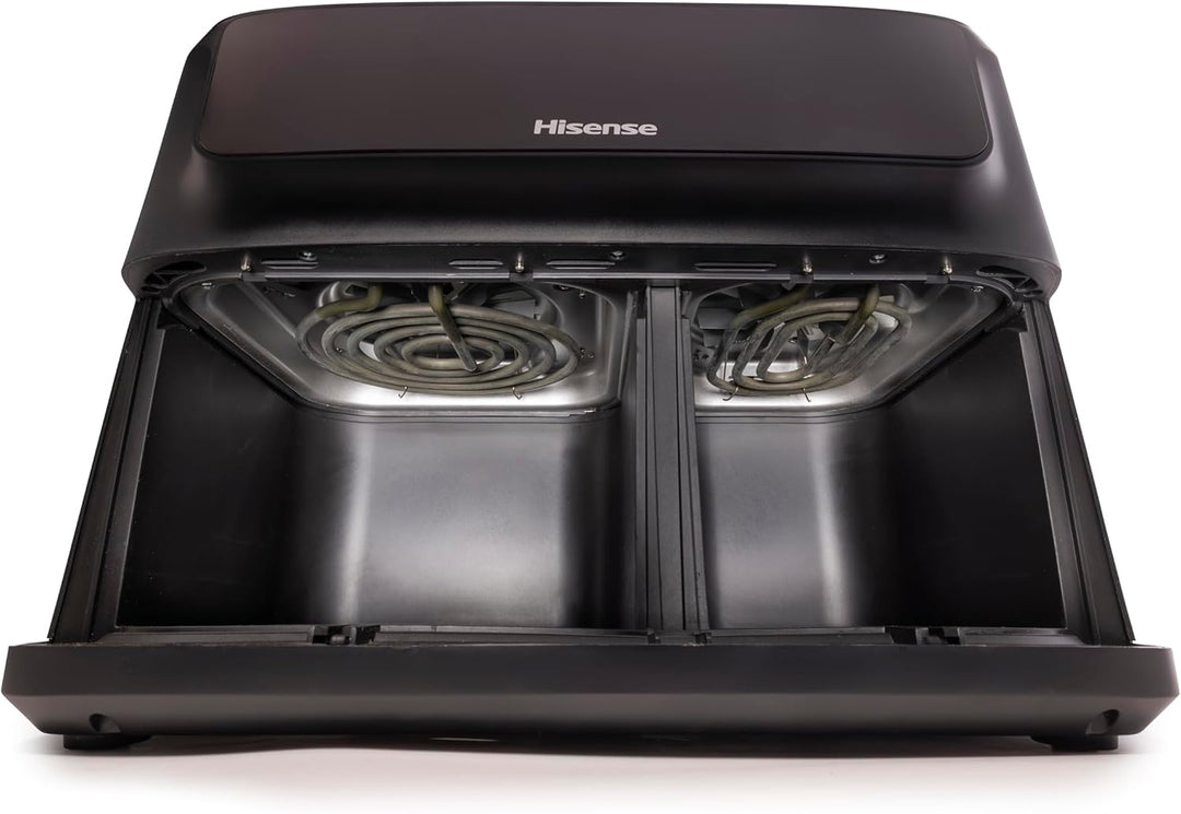 Hisense HAF2700DCD Heissluftfritteuse /2700 W /11 L Kapazität /8 voreingestellte Programme/Antihaft-