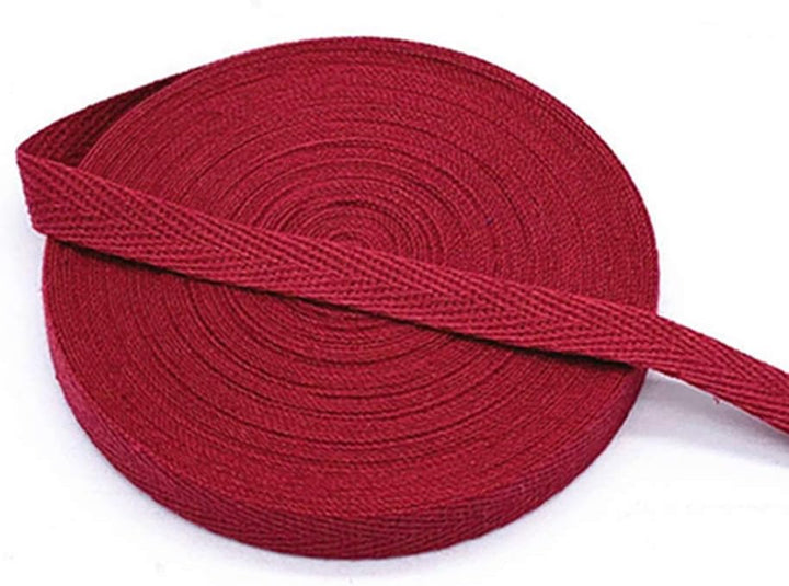 Baumwoll Gurtband 140m/28 Farben 10mm Nahtband Köperband Schrägband,28 Farben,Jede Farbe ist 5 Meter
