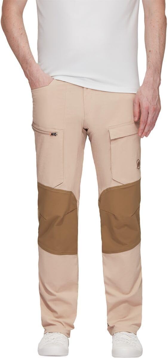 Mammut Herren Zinal Hybrid Hose Wanderhose Trekkinghose, Savannah/D'sand