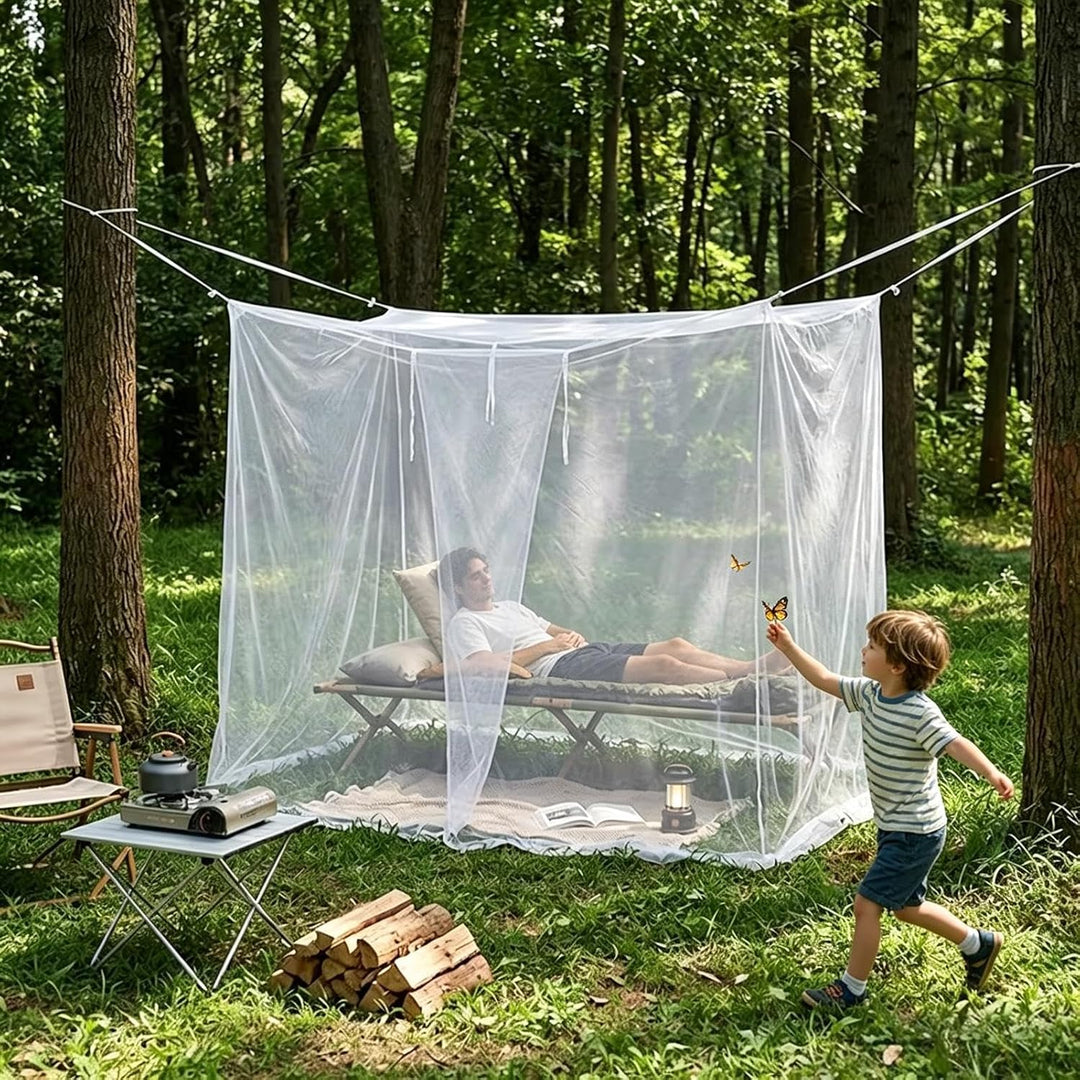 Generisch Camping Bettnetz Einfach Zu Installierende Transparente Barriere | Bett-Schlafnetz für Erw