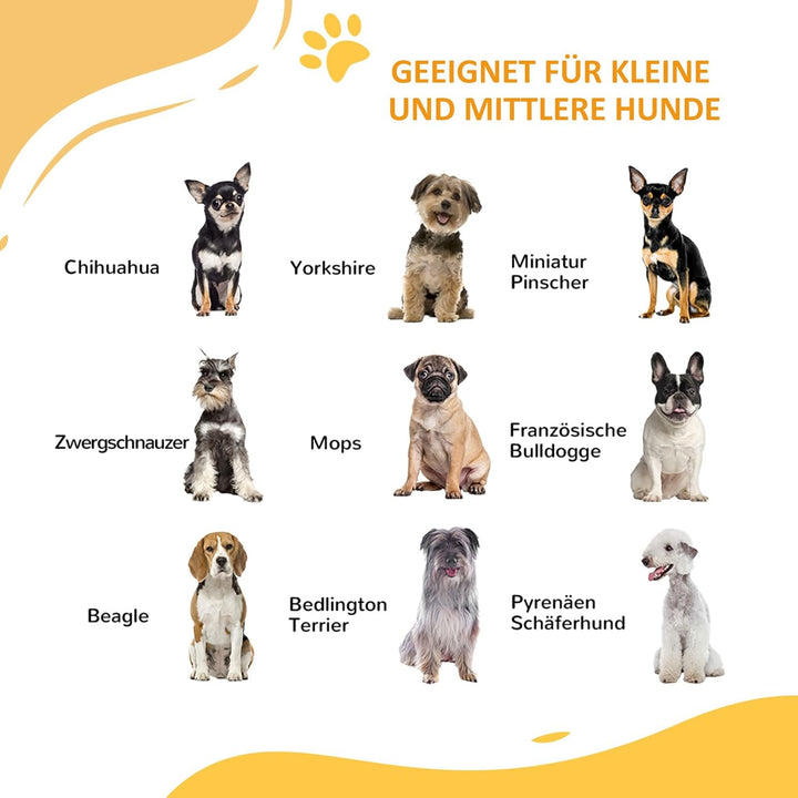 PawHut Treppenschutzgitter Türschutzgitter Ohne Bohren 74-100cm Kinderschutzgitter mit Auto-Close Be